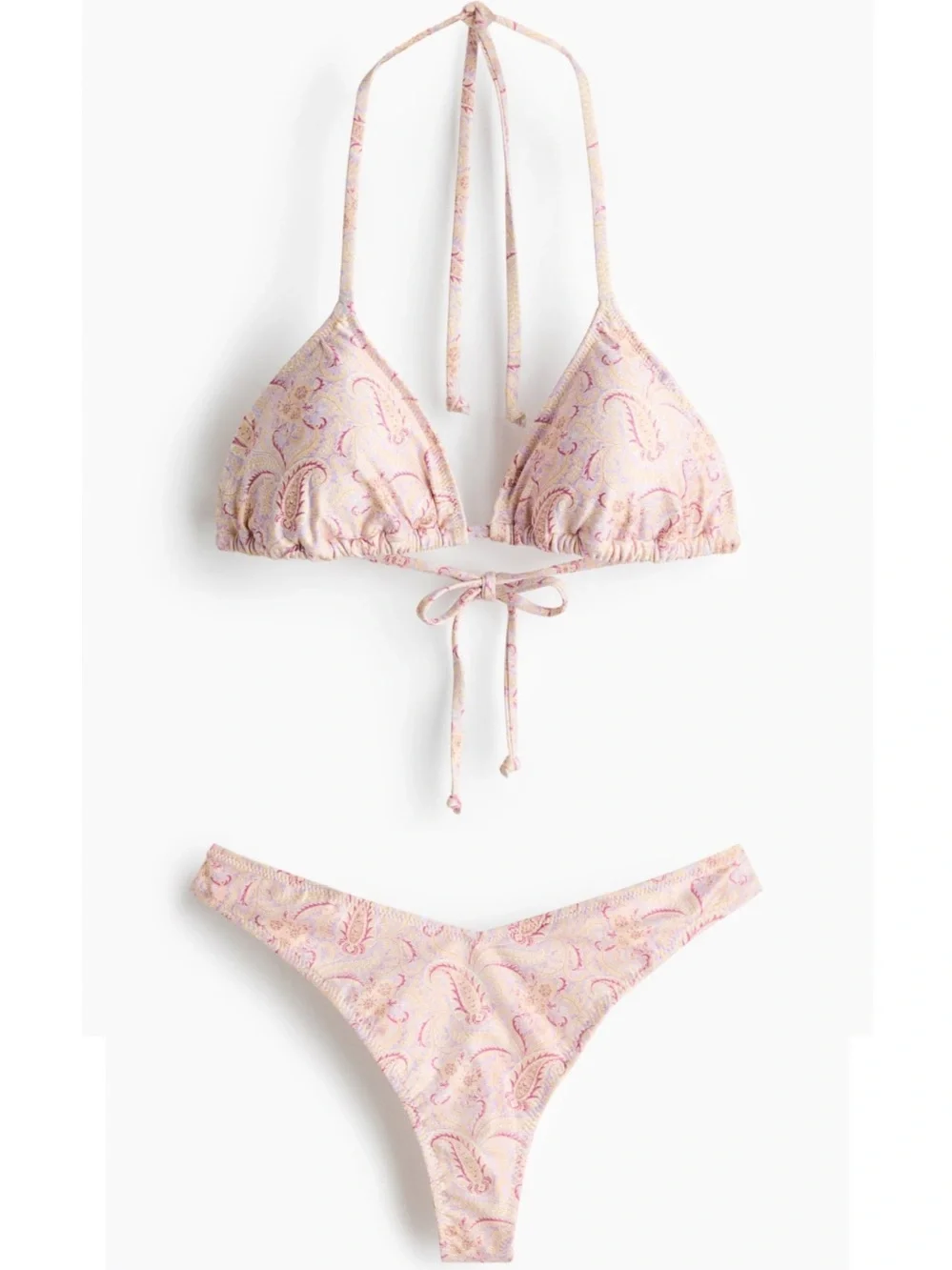 Paisley Triangle Bikini Set